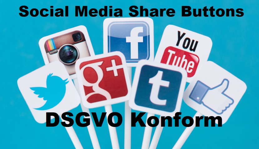 Social Media Buttons DSGVO konform